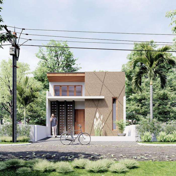 Desain Rumah Ukuran 6×10 Meter 1 Lantai