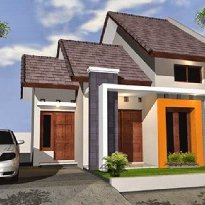 Desain rumah minimalis type 60