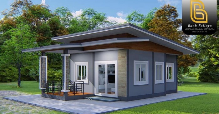 Gambar desain rumah sederhana tapi terlihat mewah