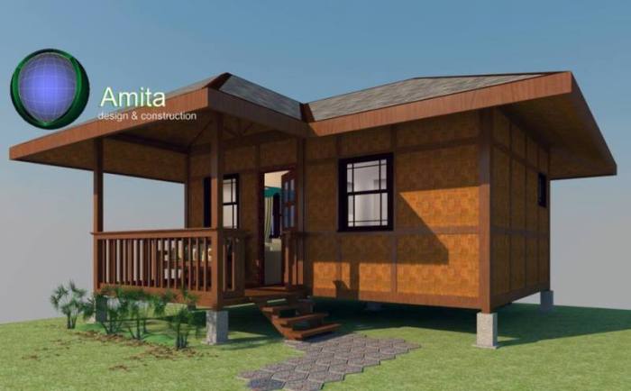 Desain rumah triplek sederhana