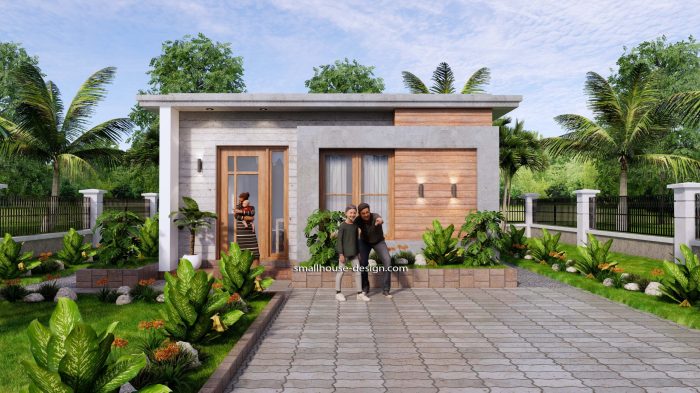 Desain Rumah Ukuran 6×8 3 Kamar Tidur