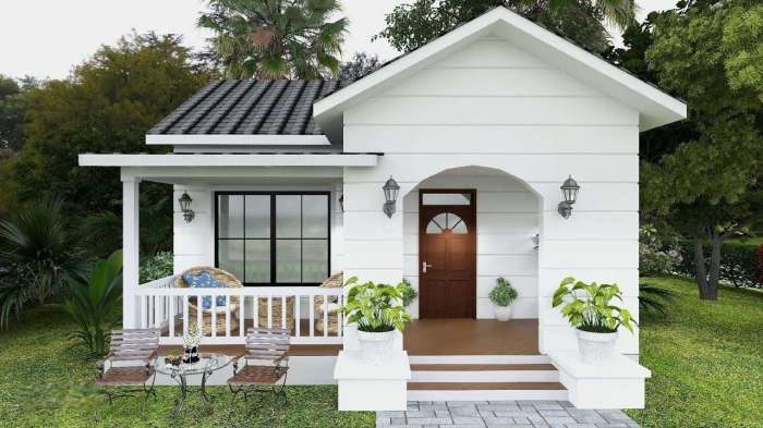 Elegan desain rumah kecil