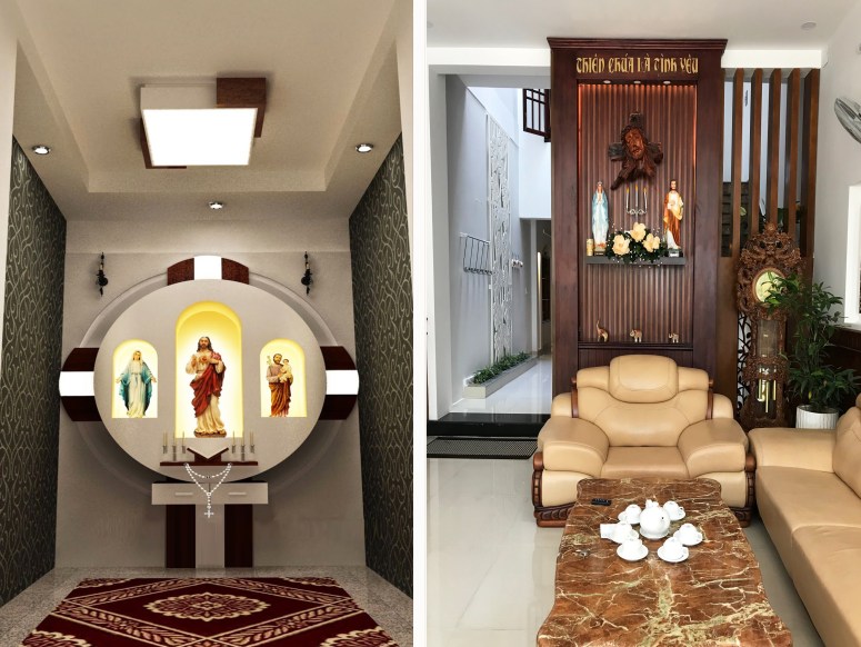 Desain tempat sholat dalam rumah minimalis