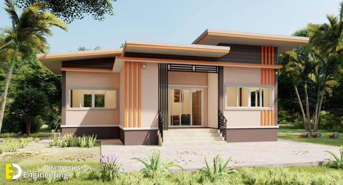 Desain rumah satu lantai minimalis