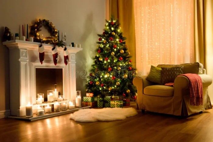 Wie lange hält ein Weihnachtsbaum im Wohnzimmer?