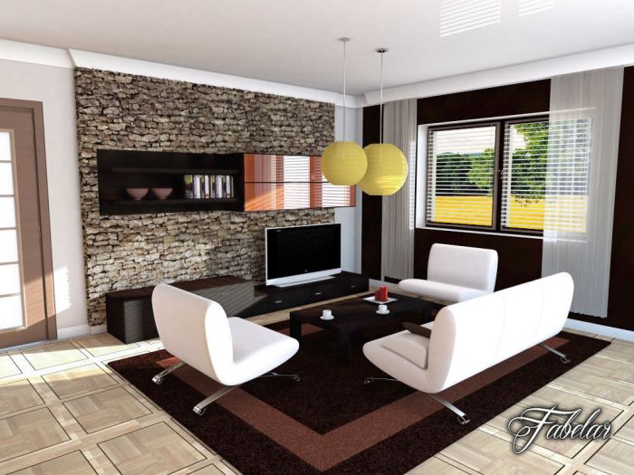 Room living 3d modern model max designs interior fbx engrossing miss cgtrader models shouldn like architectural source